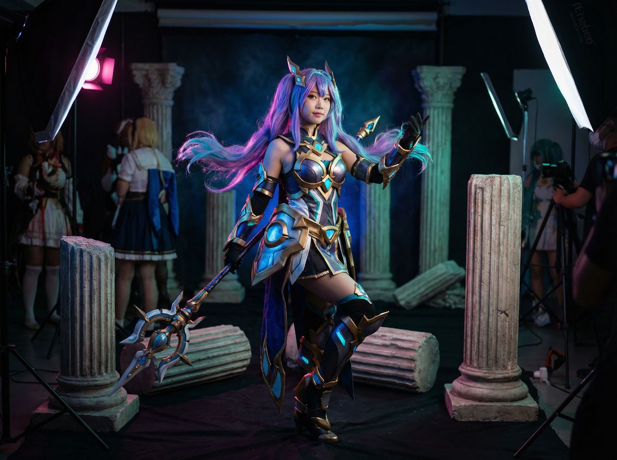 小小绘动漫cosplay视频